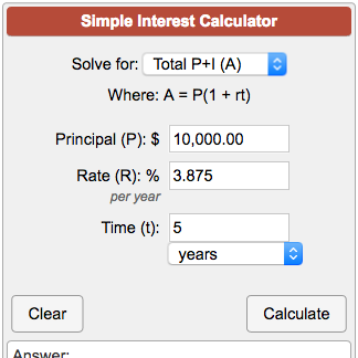 Comment calculer un taux d'intérêt en pourcentage ?