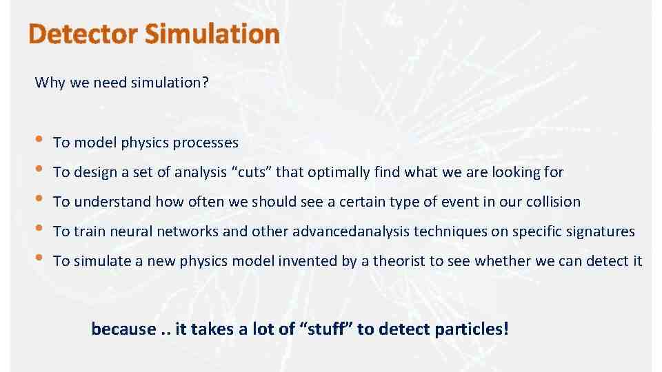 Comment fonctionne la simulation ?